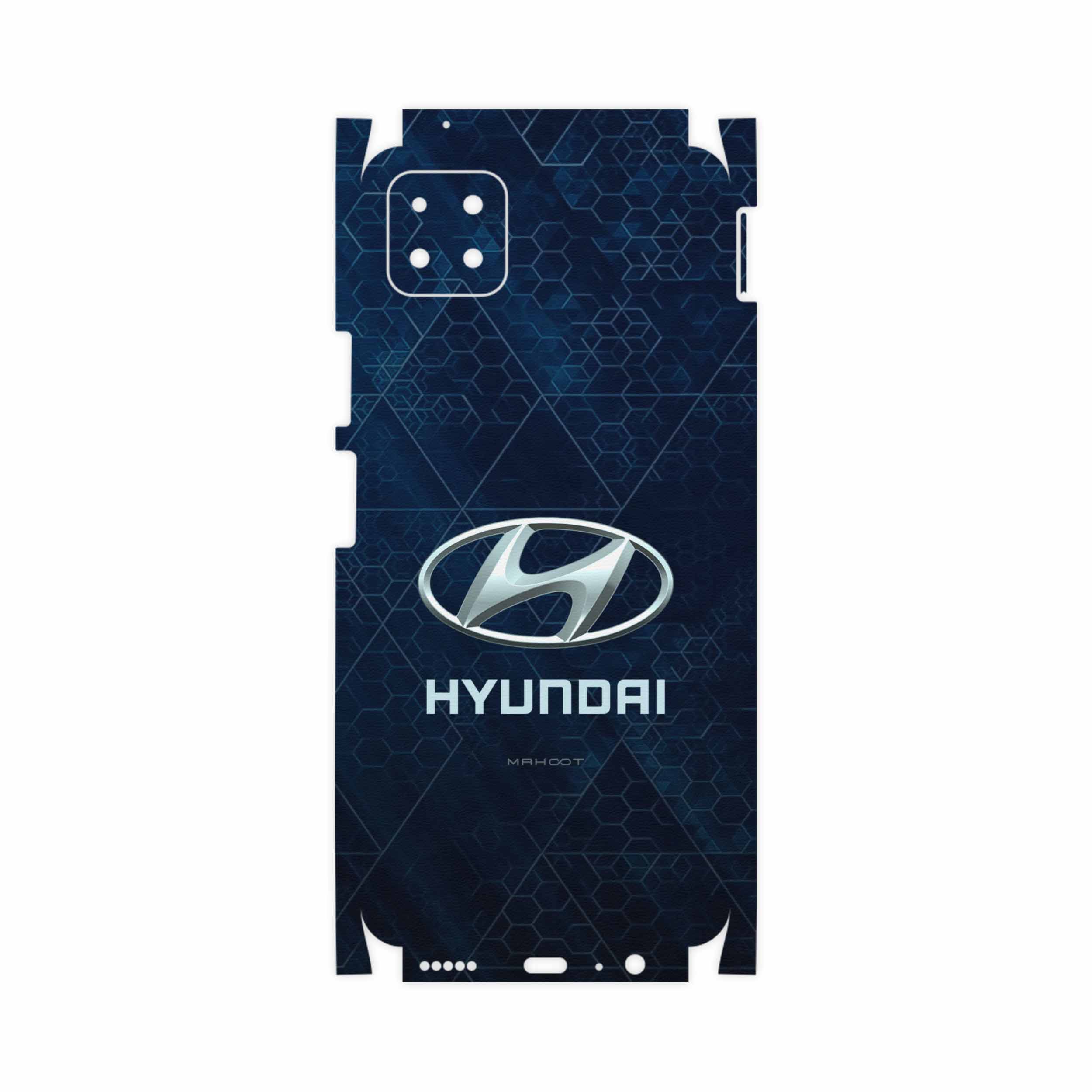 برچسب پوششی ماهوت مدل Hyundai-Logo-FullSkin مناسب برای گوشی موبایل هوآوی Nova Y60