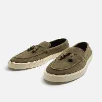 کفش کالج مردانه زارا CASUAL LEATHER TASSEL LOAFERS | تهران زارا TehranZara
