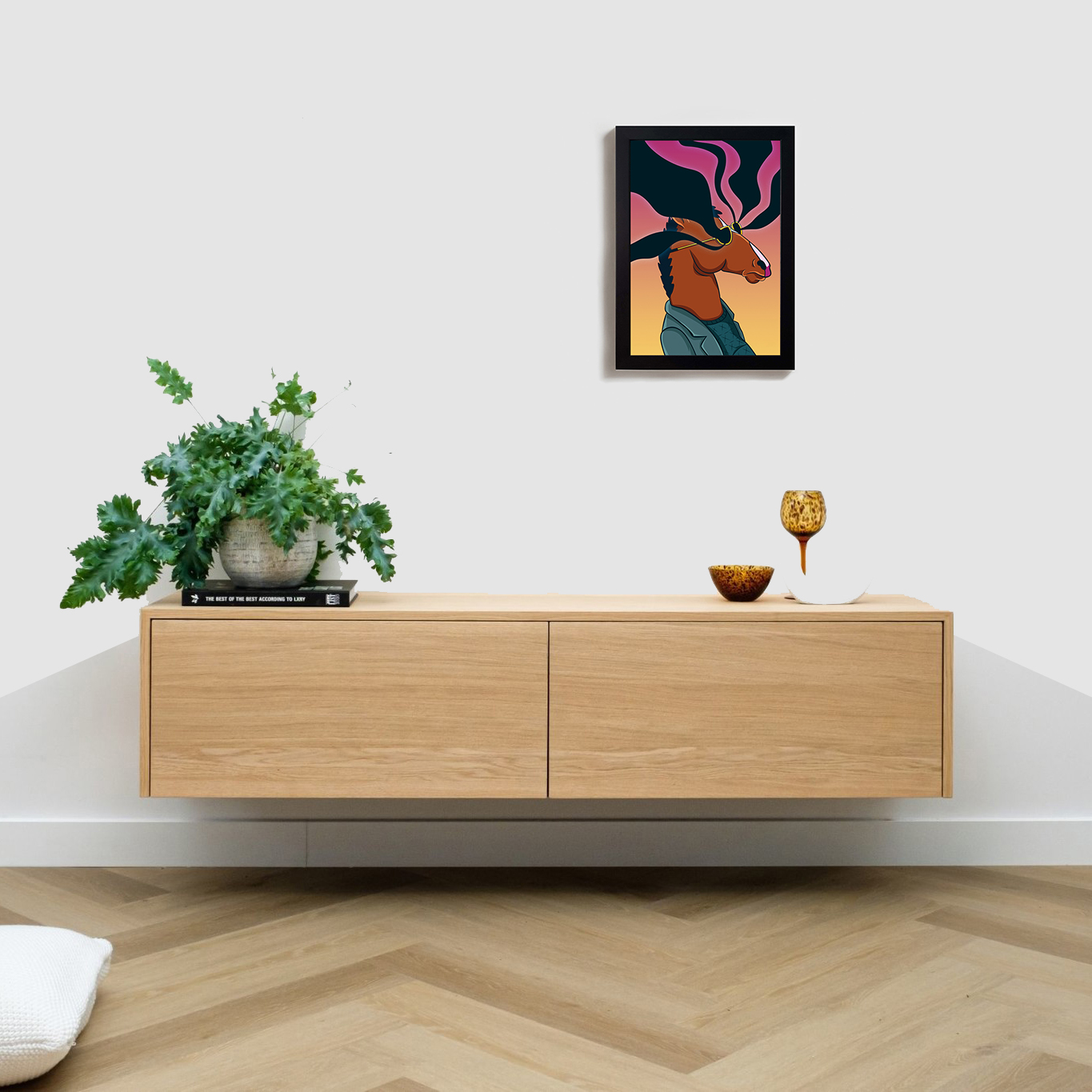 تابلو مدل سریال بوجک هورسمن bojack horseman BL249