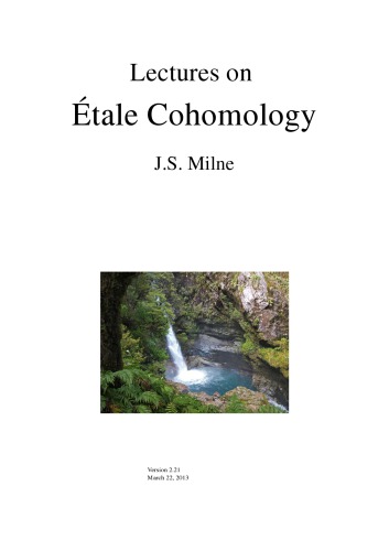 خرید و دانلود نسخه کامل کتاب Lectures on Etale Cohomology
