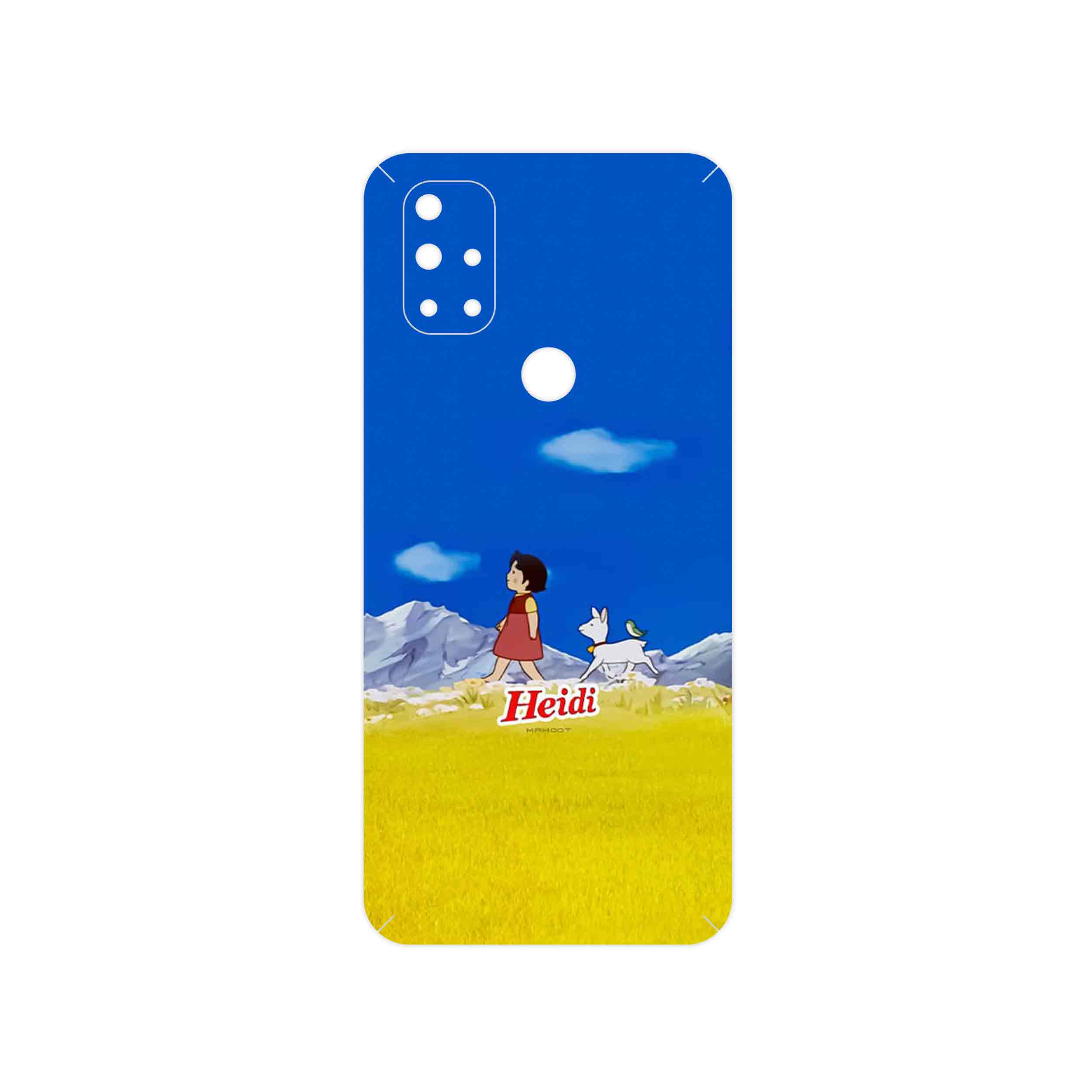 برچسب پوششی ماهوت مدل Heidi Girl of the Alps مناسب برای گوشی موبایل وان پلاس Nord N10 5G