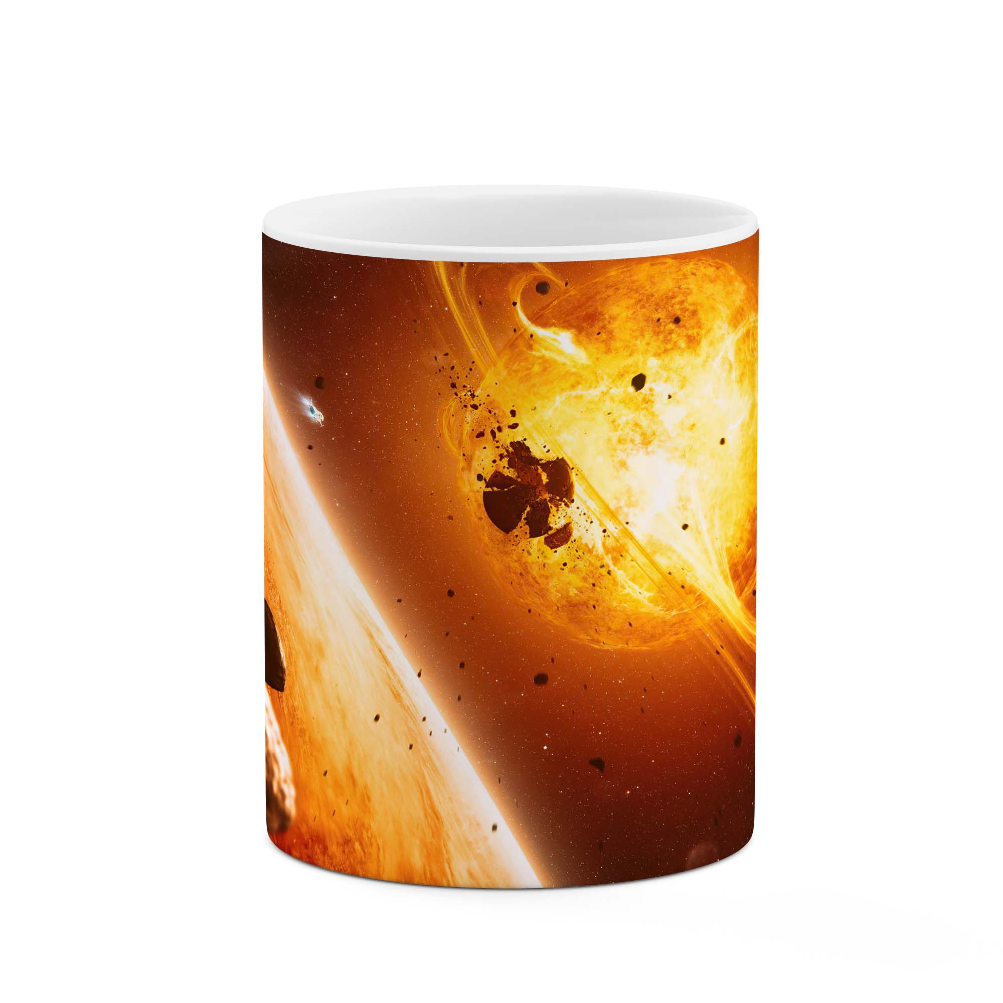 ماگ طرح انفجار سیاره مدل mug01028