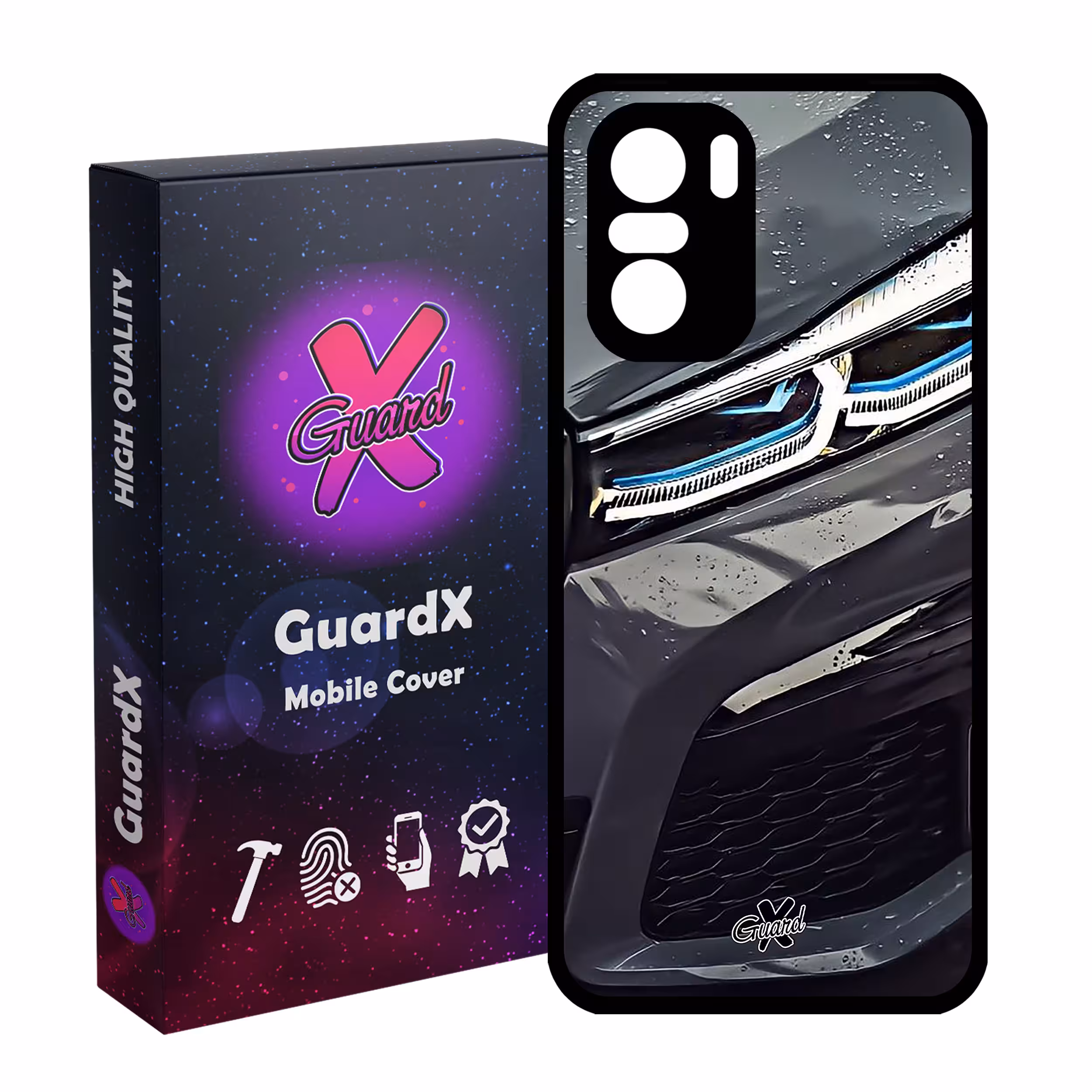 کاور گارد ایکس مدل Glass10455 مناسب برای گوشی موبایل شیائومی Poco F3/MI 11X/MI 11X Pro/Redmi K40/K40 Pro
