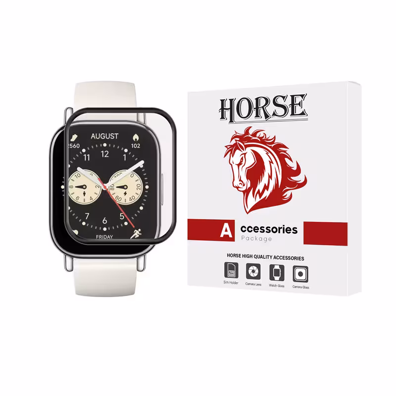 محافظ صفحه نمایش هورس مدل PMMWH مناسب برای ساعت هوشمند شیائومی Redmi Watch 5 Lite | کالا برتری