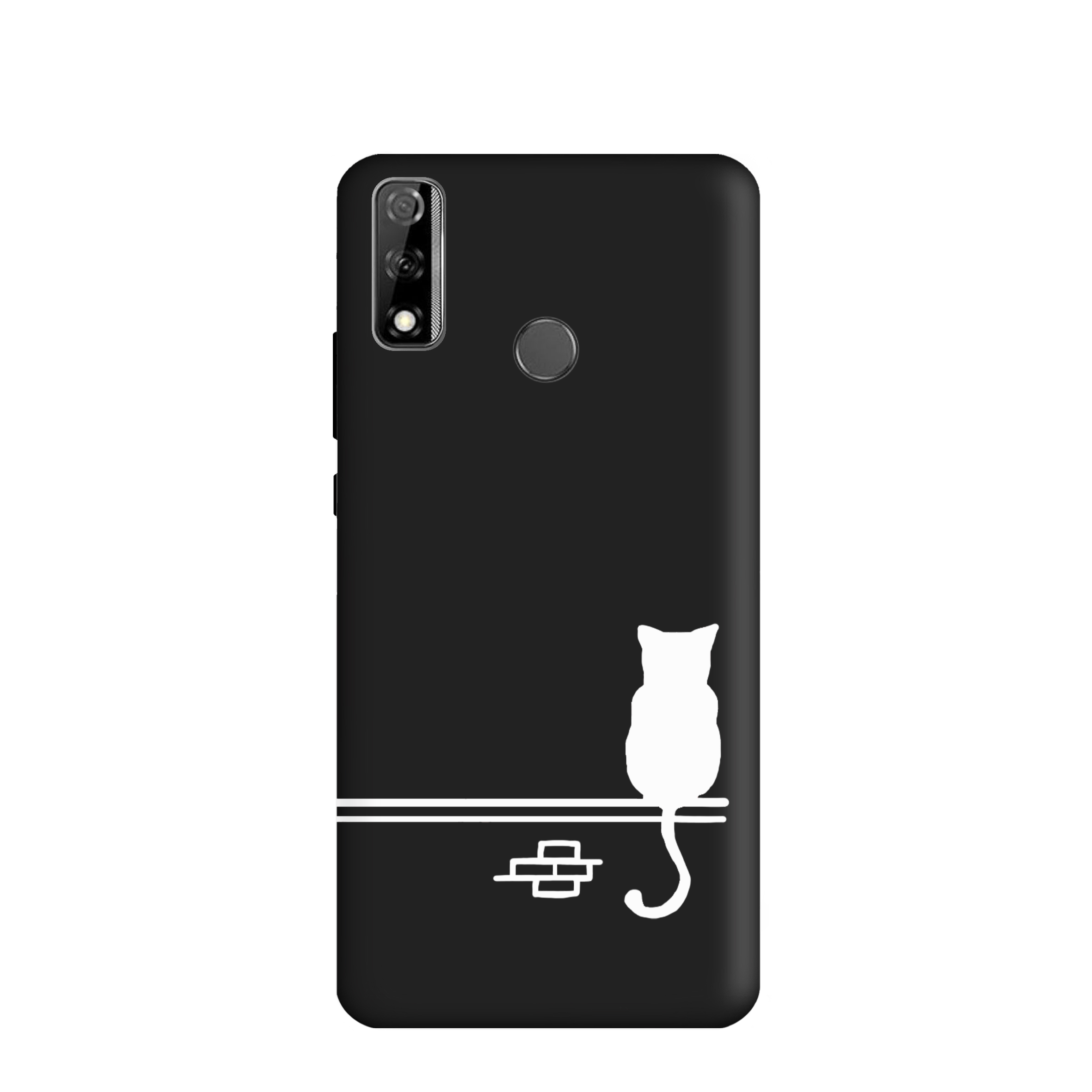 کاور طرح گربه مینیمال کد u3389 مناسب برای گوشی موبایل  هوآوی Y8s 2020