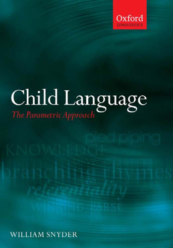 خرید و دانلود نسخه کامل کتاب Child language: the parametric approach