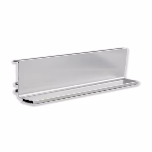 دستگیره مخفی ال L کروم براق - یراقینو فروش یراق آلات کابینت و درب