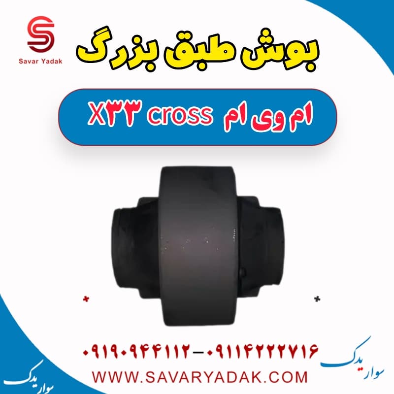 بوش طبق بزرگ ام وی ام X33 کراس