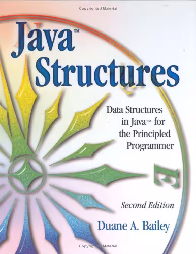 خرید و دانلود نسخه کامل کتاب Java Structures: Data Structures in Java for the Principled Programmer (2nd edition)