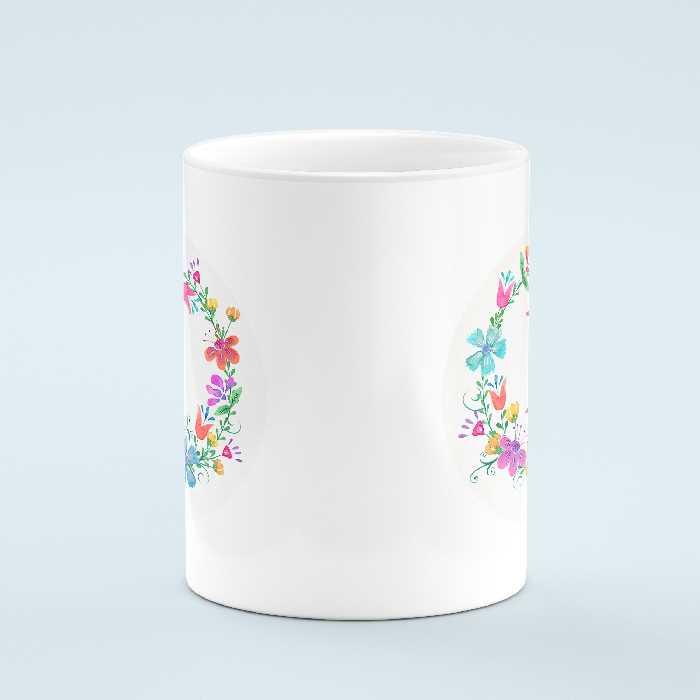 ماگ طرح حرف L مدل MU00012