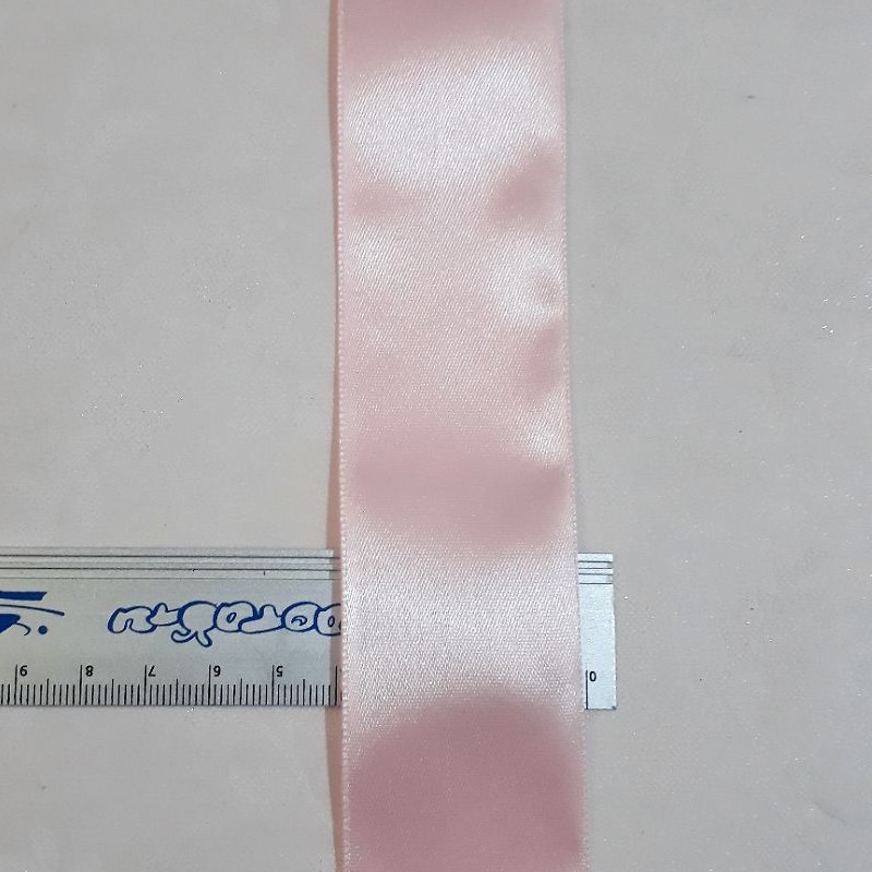روبان ساتن صورتی (یک متری)
