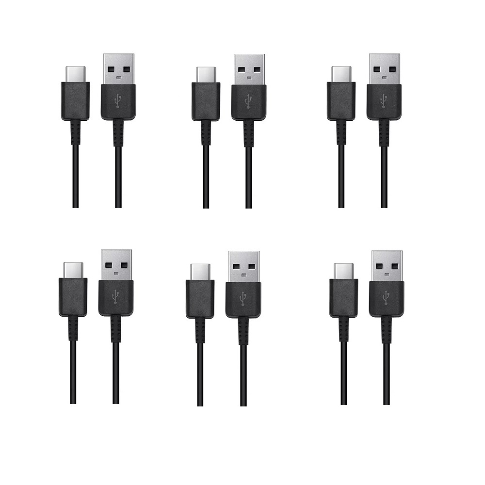 کابل تبدیل USB به USB-C مدل EP_DG970BBE طول 0.99 متر بسته 6 عددی