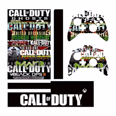 برچسب ایکس باکس one توییجین وموییجین مدل Call of Duty 04 مجموعه 5 عددی