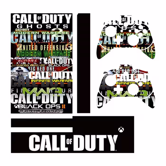 برچسب ایکس باکس one توییجین وموییجین مدل Call of Duty 04 مجموعه 5 عددی
