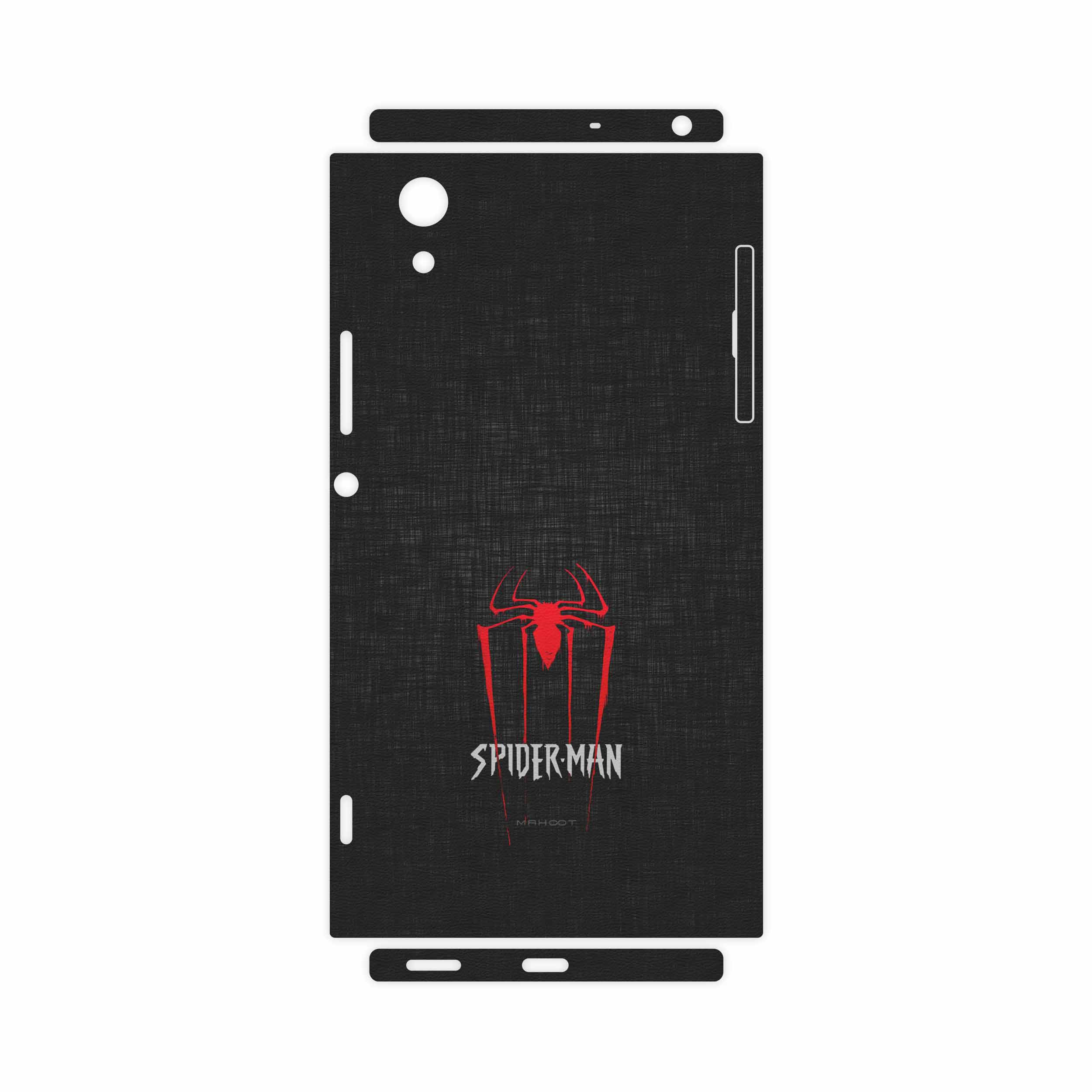 برچسب پوششی ماهوت مدل Spider-Man-FullSkin مناسب برای گوشی موبایل سونی Xperia XA1