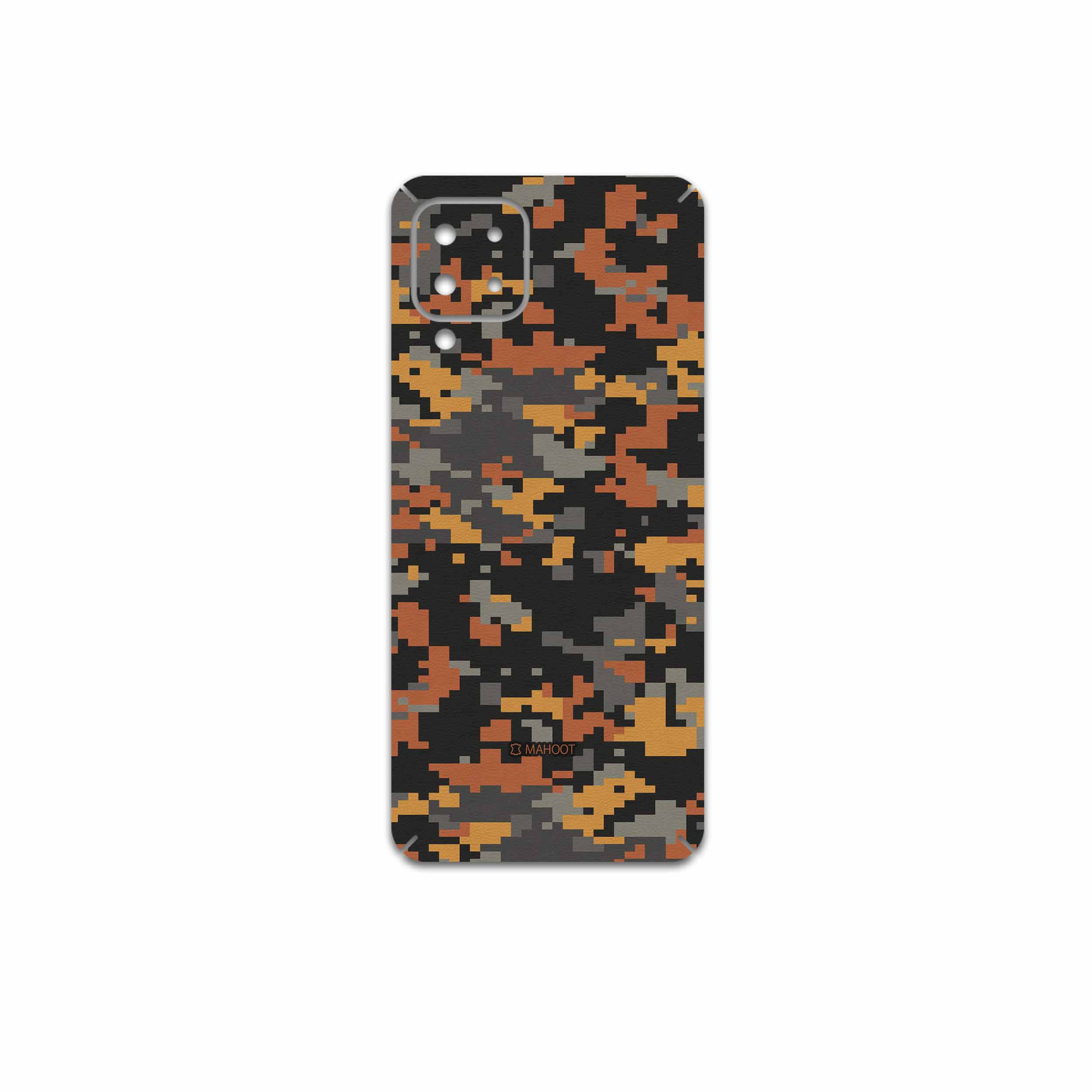 برچسب پوششی ماهوت مدل Army-Autumn-pixel مناسب برای گوشی موبایل سامسونگ Galaxy A22 4G
