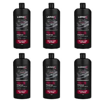 شامپو تقویت کننده مو لروکس مدل  Nurturing وزن 550 گرم مجموعه 6 عددی