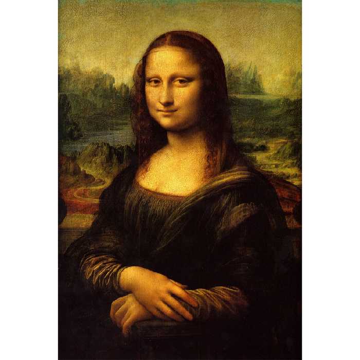 تابلو شاسی گالری هنری پیکاسو طرح مونالیزا | دنیای قاب