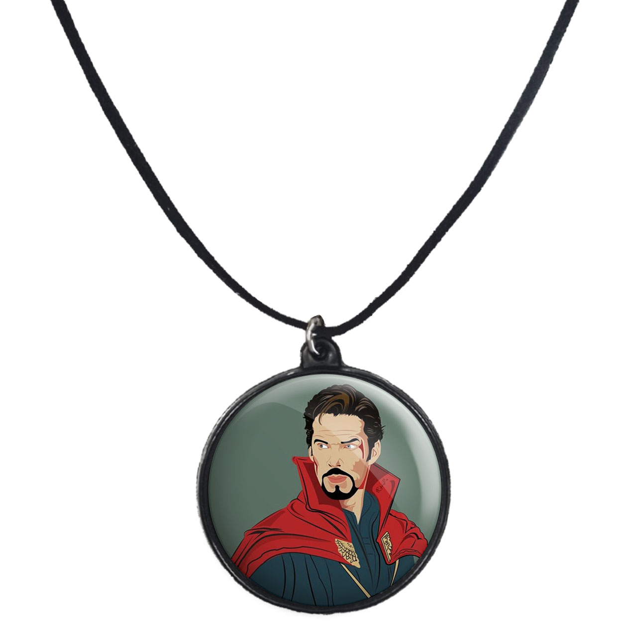 گردنبند پرمانه طرح doctor strange کد pmb.26847مدل دو طرفه