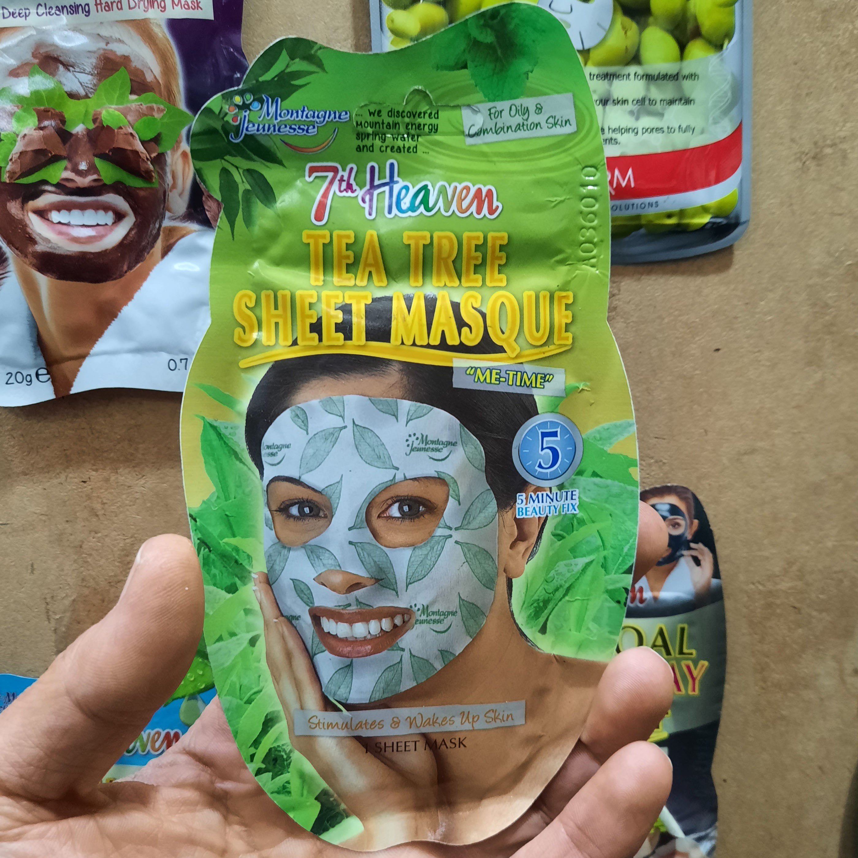 ماسک صورت نقابی درخت چای