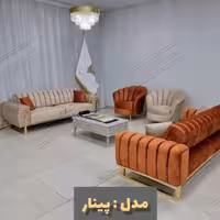 مبل صدفی راحتی تخت خواب شو 21