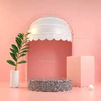 بک دراپ عکاسی با برگ سبز رنگ | گرافیک با طعم تربچه