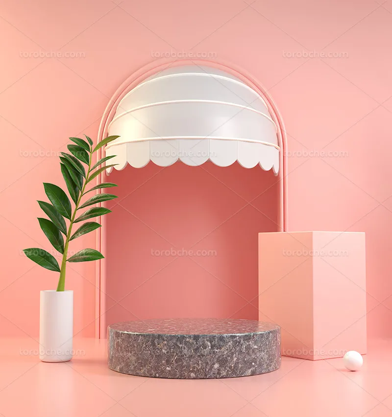 بک دراپ عکاسی با برگ سبز رنگ | گرافیک با طعم تربچه