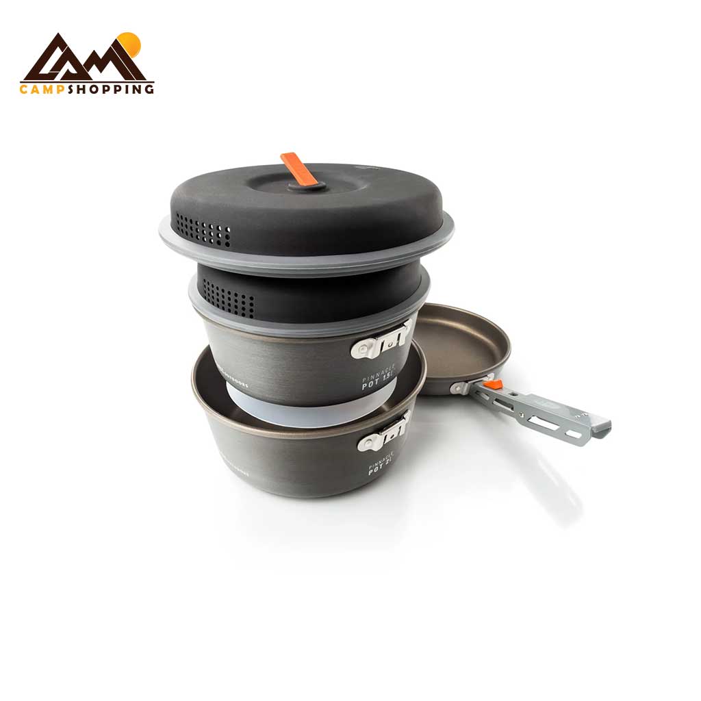 ست ظروف 2 نفره جی اس آی مدل GSI Outdoors Pinnacle Base Camper – سایز S