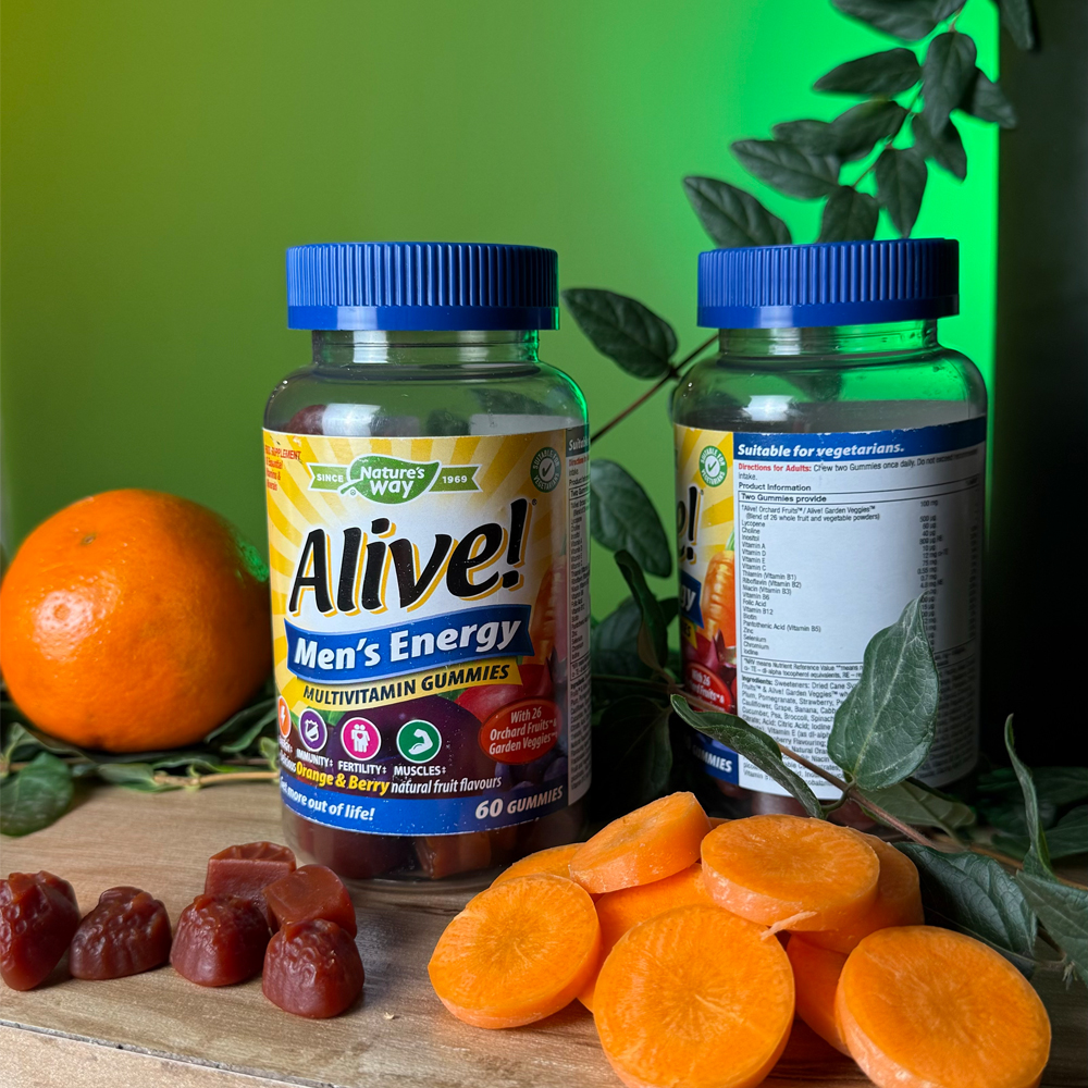 پاستیل الایو مردانه Alive | تقویت انرژی و سلامت بدن