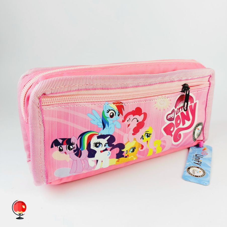 جامدادی دخترانه طرح پونی صورتی یونیفای