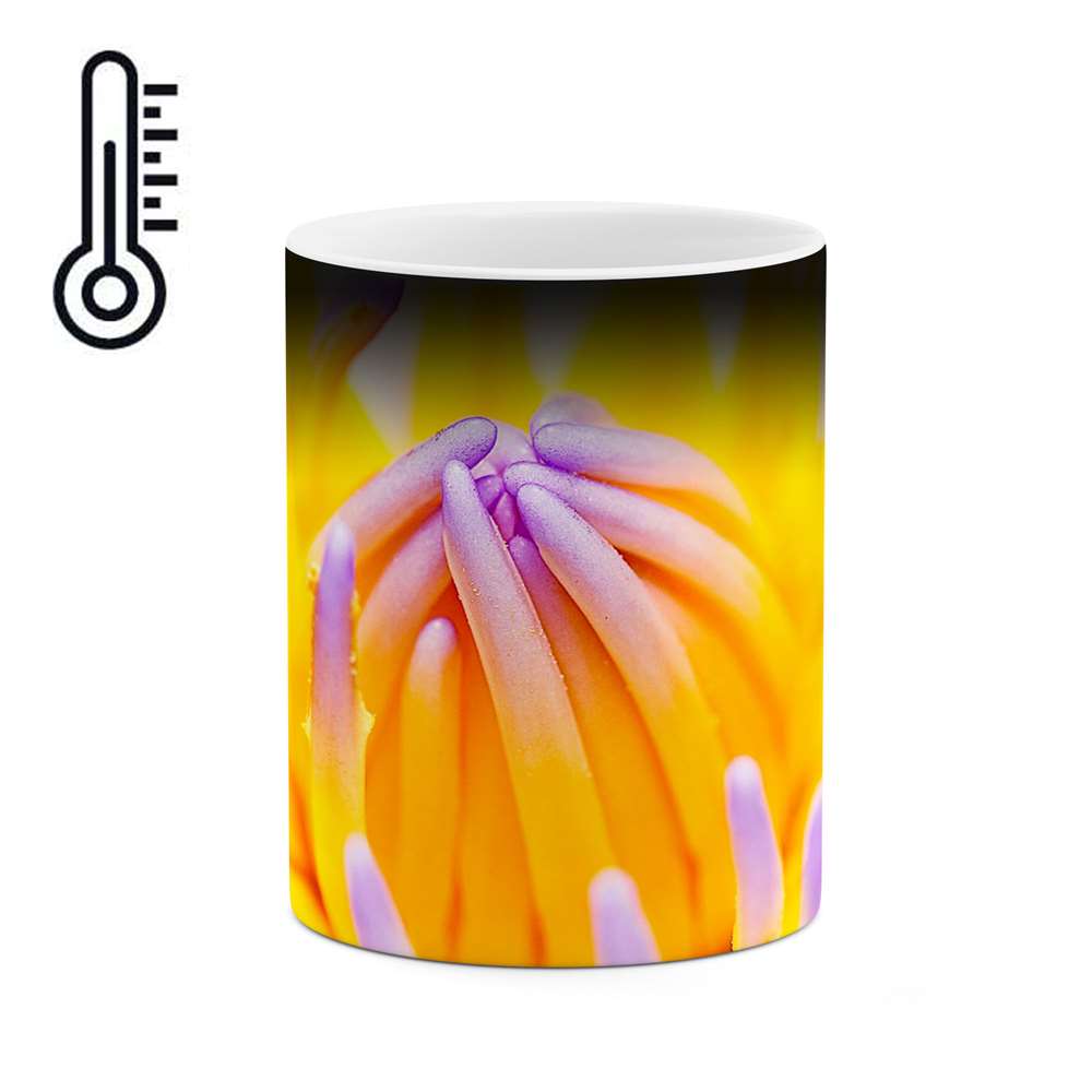 ماگ حرارتی طرح گل مدل mgh11976