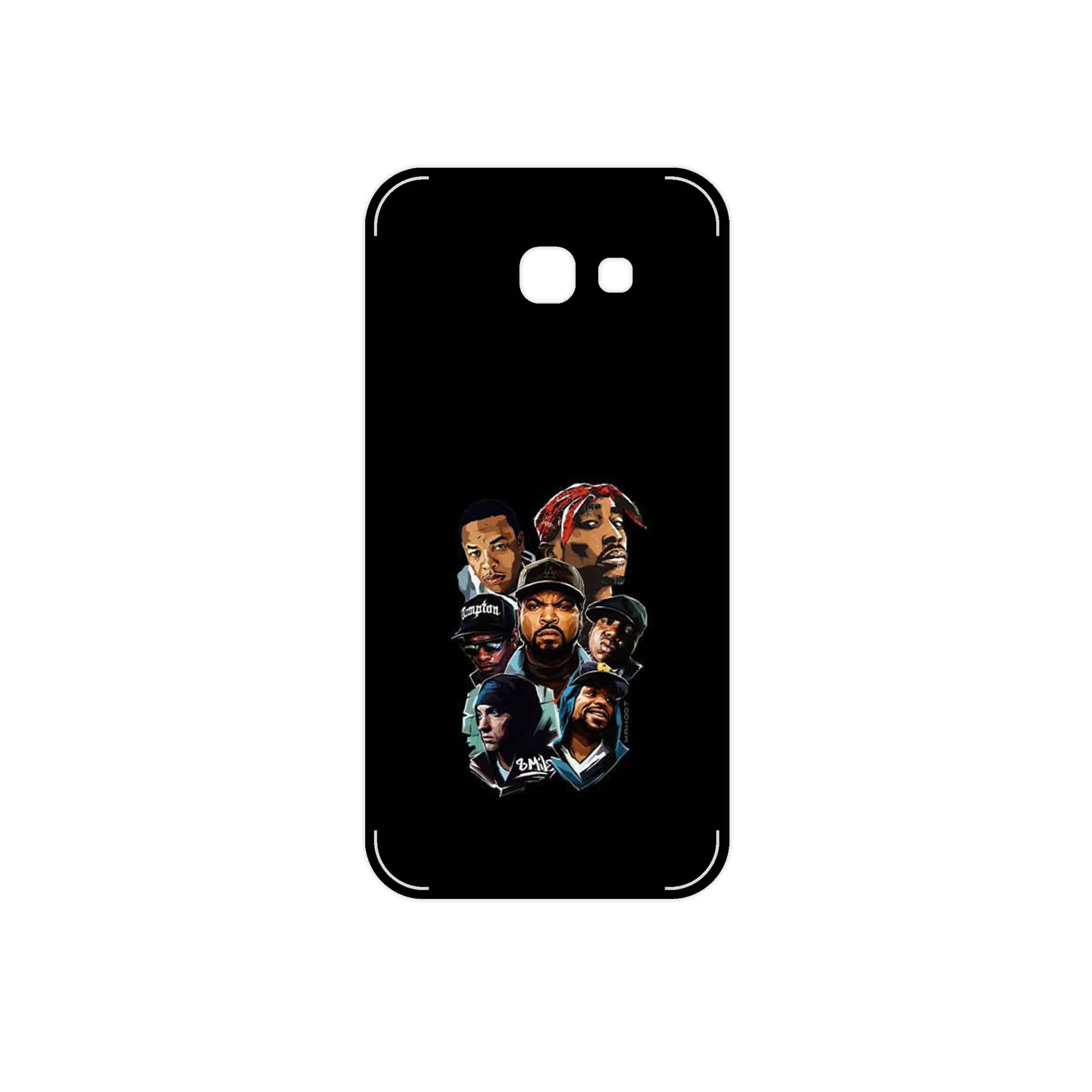 برچسب پوششی ماهوت مدل Great Rappers Digital Art مناسب برای گوشی موبایل سامسونگ Galaxy A5 2017