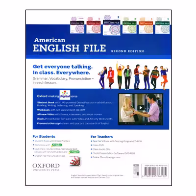 کتاب American English File 2 اثر جمعی از نویسندگان انتشارات الوندپویان
