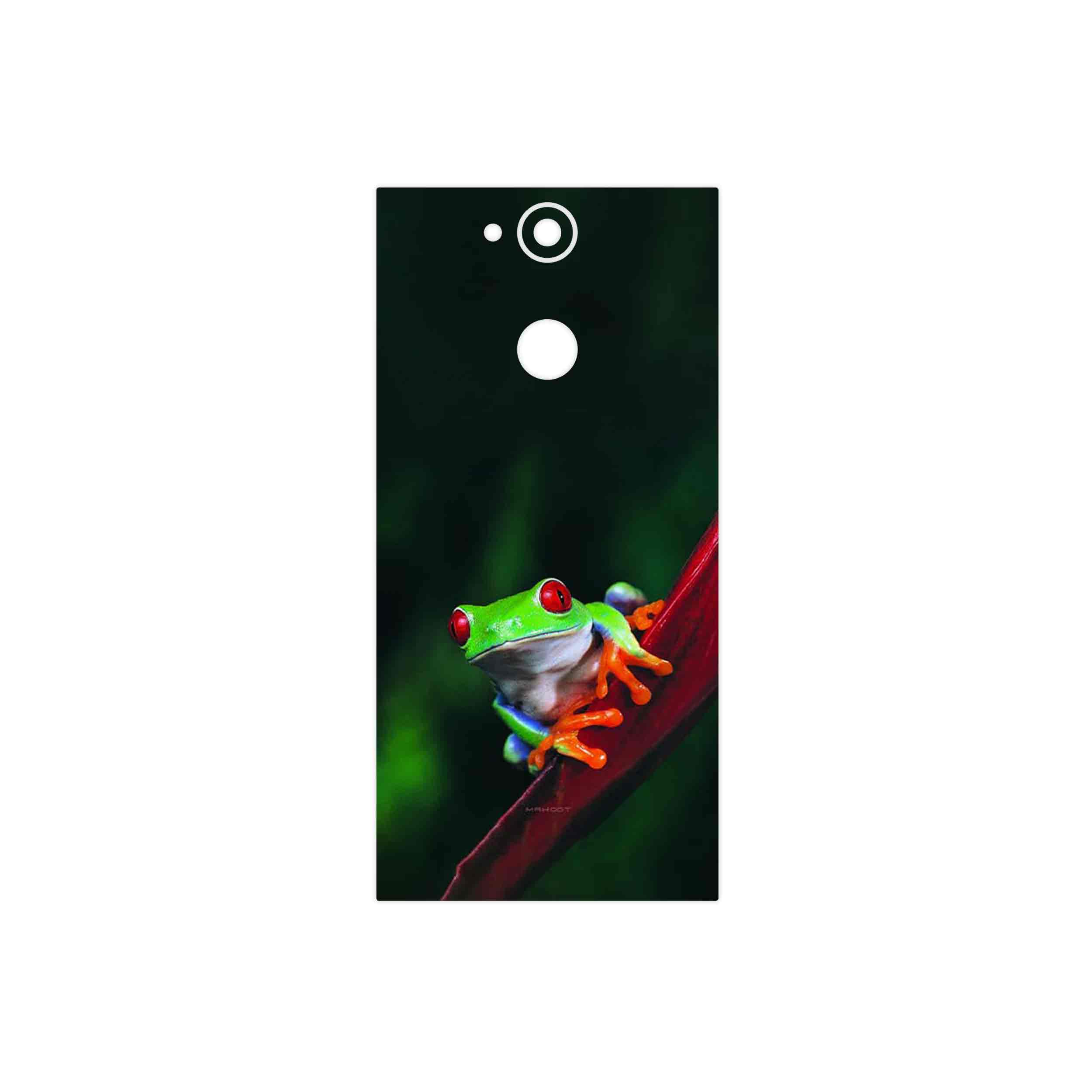 برچسب پوششی ماهوت مدل Frog مناسب برای گوشی موبایل سونی Xperia XA2