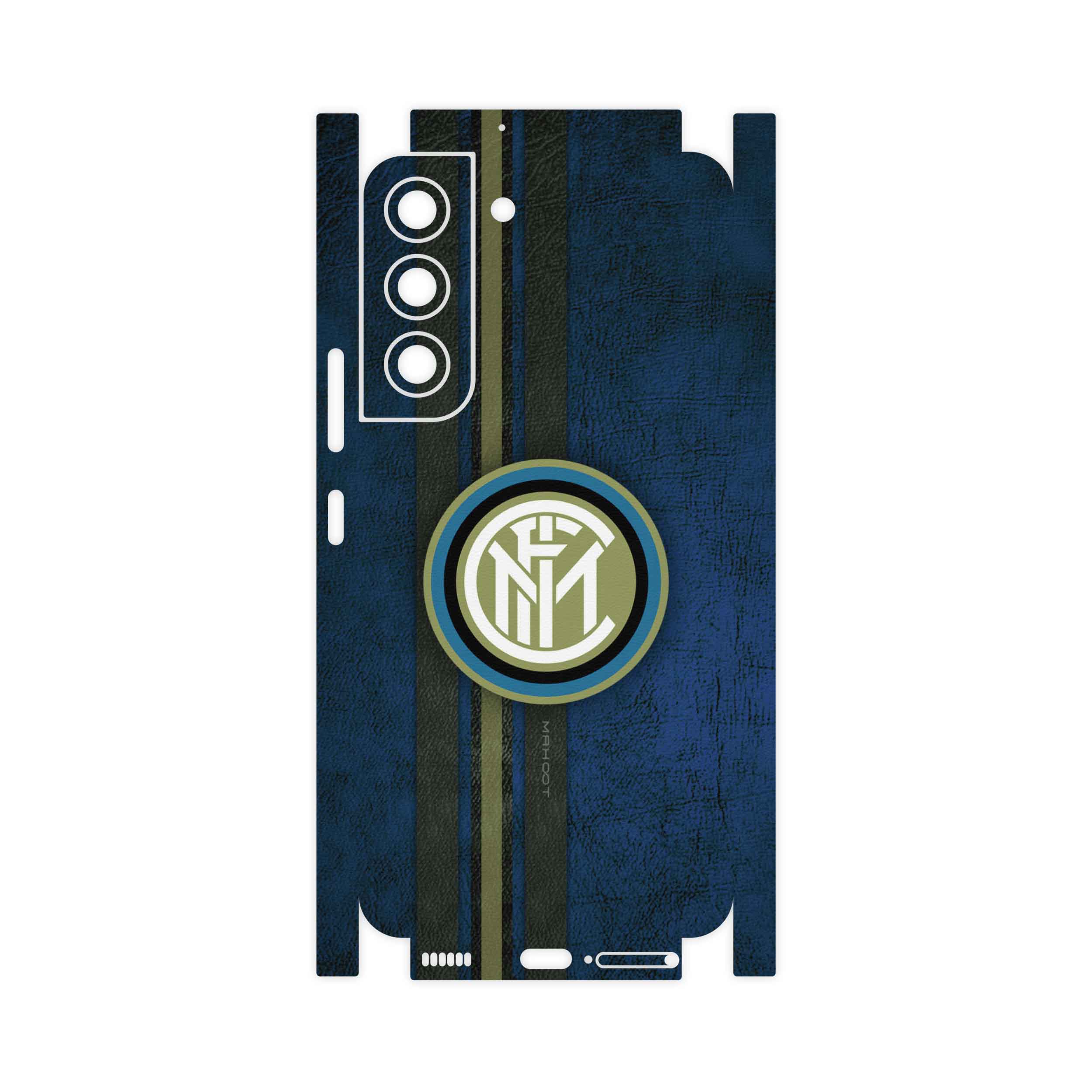 برچسب پوششی ماهوت مدل Inter-Milan-FullSkin مناسب برای گوشی موبایل سامسونگ Galaxy S22 5G