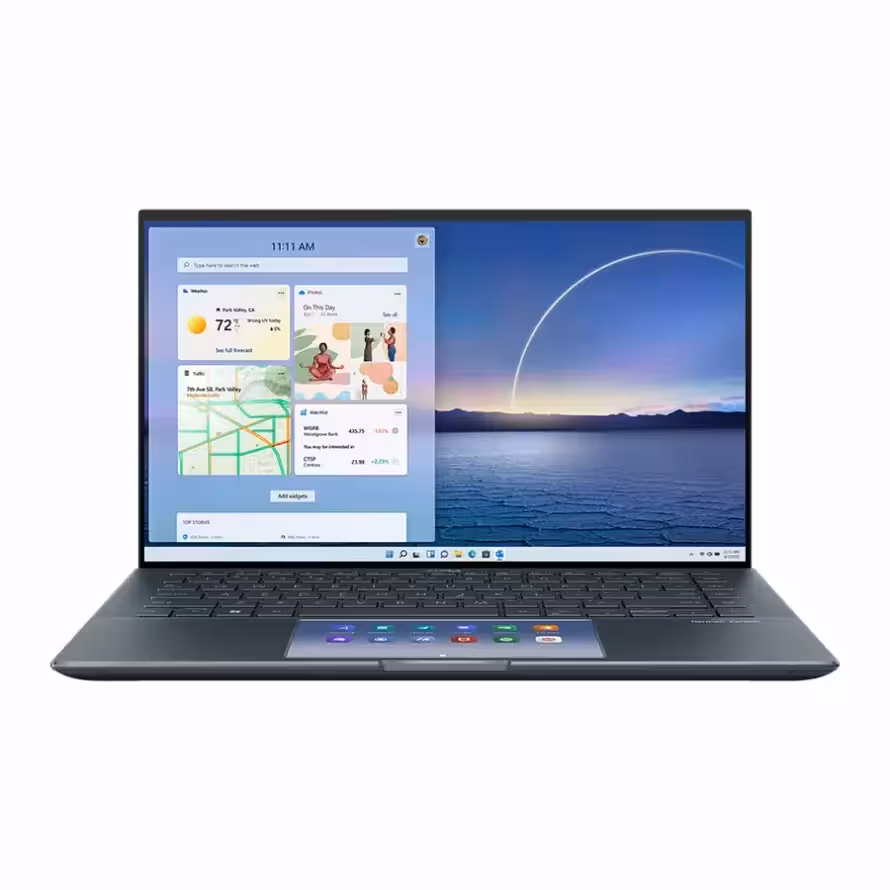 لپ تاپ 14 اینچی ایسوس مدل ZenBook 14 UX435EG با پردازنده Core i7 رم 16 گیگابایت و حافظه 1TB SSD