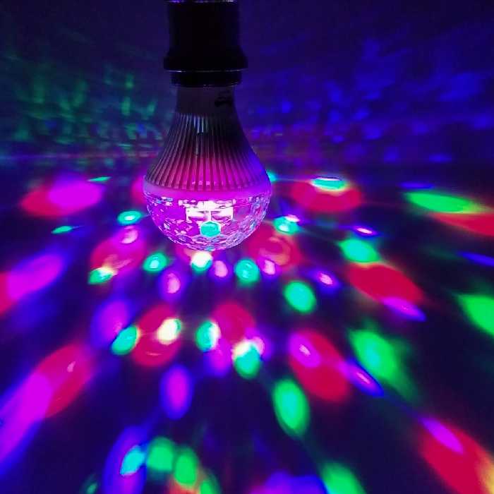 لامپ رقص نور 5 وات نور سام پایه E27 کد 01