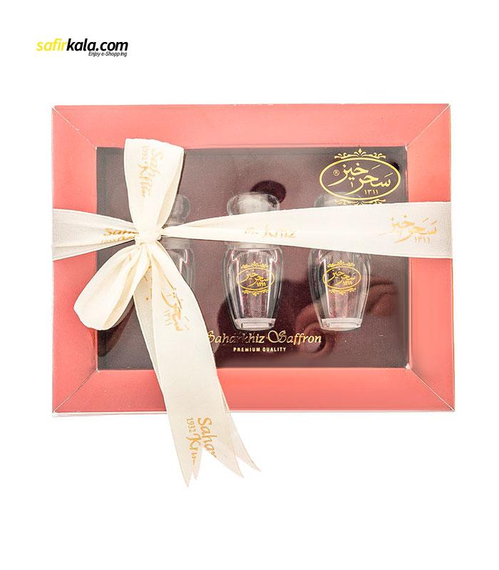 زعفران سرگل سحرخیز طرح یاقوت مقدار 3 گرم