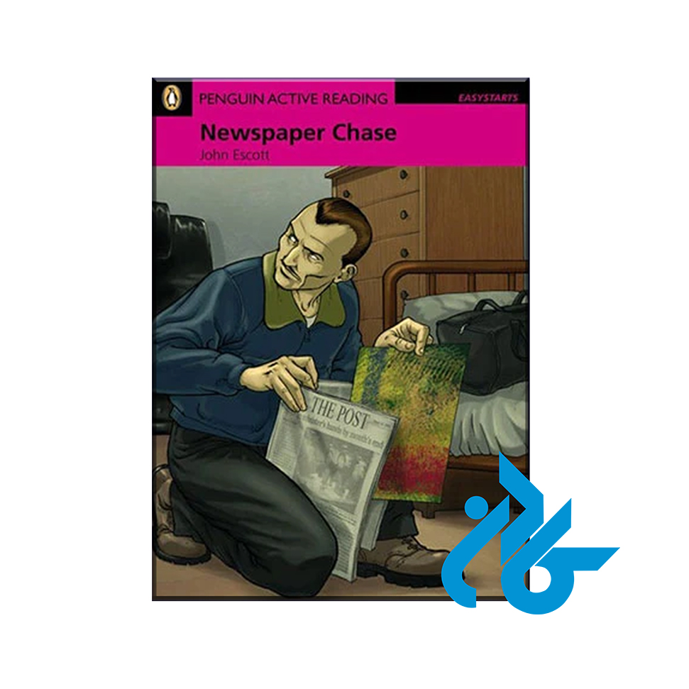 کتاب Newspaper Chase EasyStarts Penguin Active Readin با 50% تخفیف