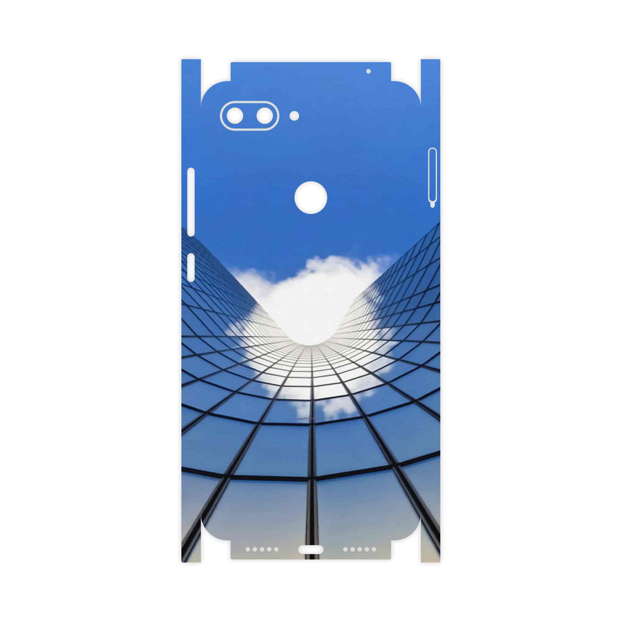 برچسب پوششی ماهوت مدل Glass skyscraper-FullSkin مناسب برای گوشی موبایل شیائومی Mi 8 Lite