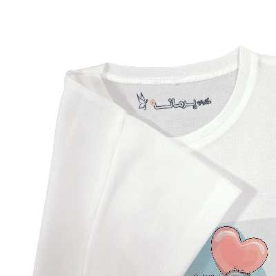 تی شرت بچگانه پرمانه طرح فانتزی و جذاب کد pmt.7524