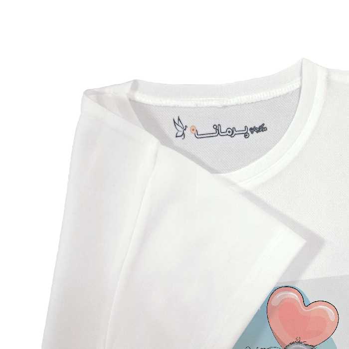 تی شرت بچگانه پرمانه طرح فانتزی و جذاب کد pmt.7524