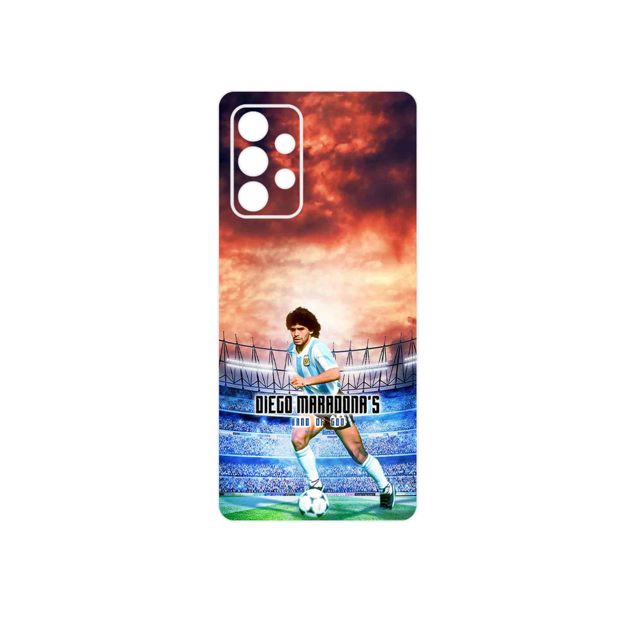 برچسب پوششی ماهوت مدل Diego Maradona مناسب برای گوشی موبایل سامسونگ Galaxy A53 5G