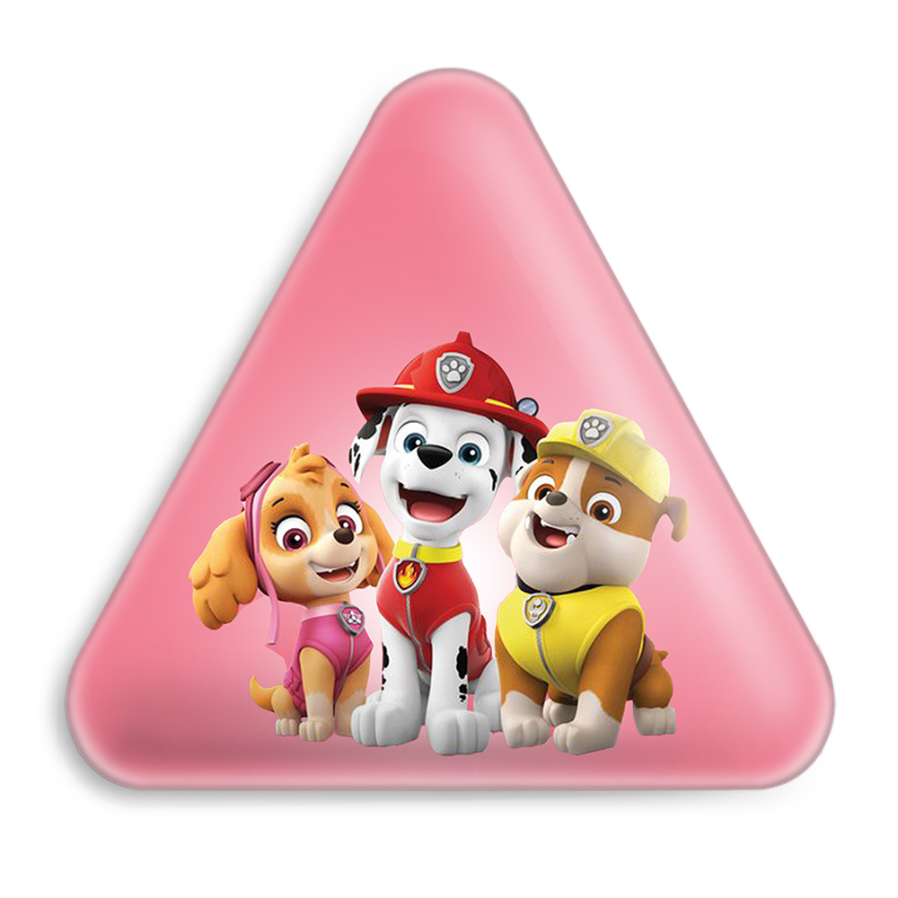 پیکسل خندالو طرح سگ های نگهبان Paw Patrol مدل مثلثی کد 4729