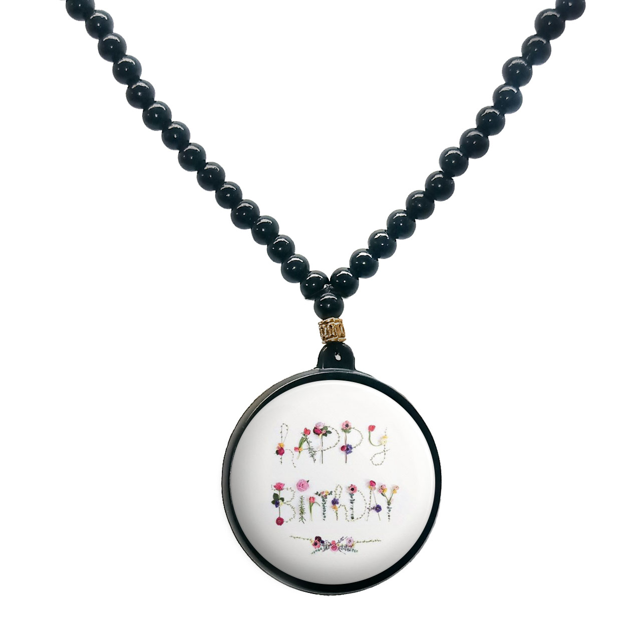 گردنبند پرمانه طرح تولد کد pmd.25823 مدل دو طرفه