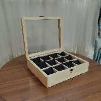 جعبه ساعت 12 خونه رنگ روشن