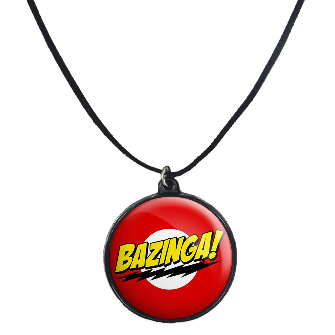 گردنبند پرمانه طرح big bang theory کد pmb.14266 مدل دو طرفه