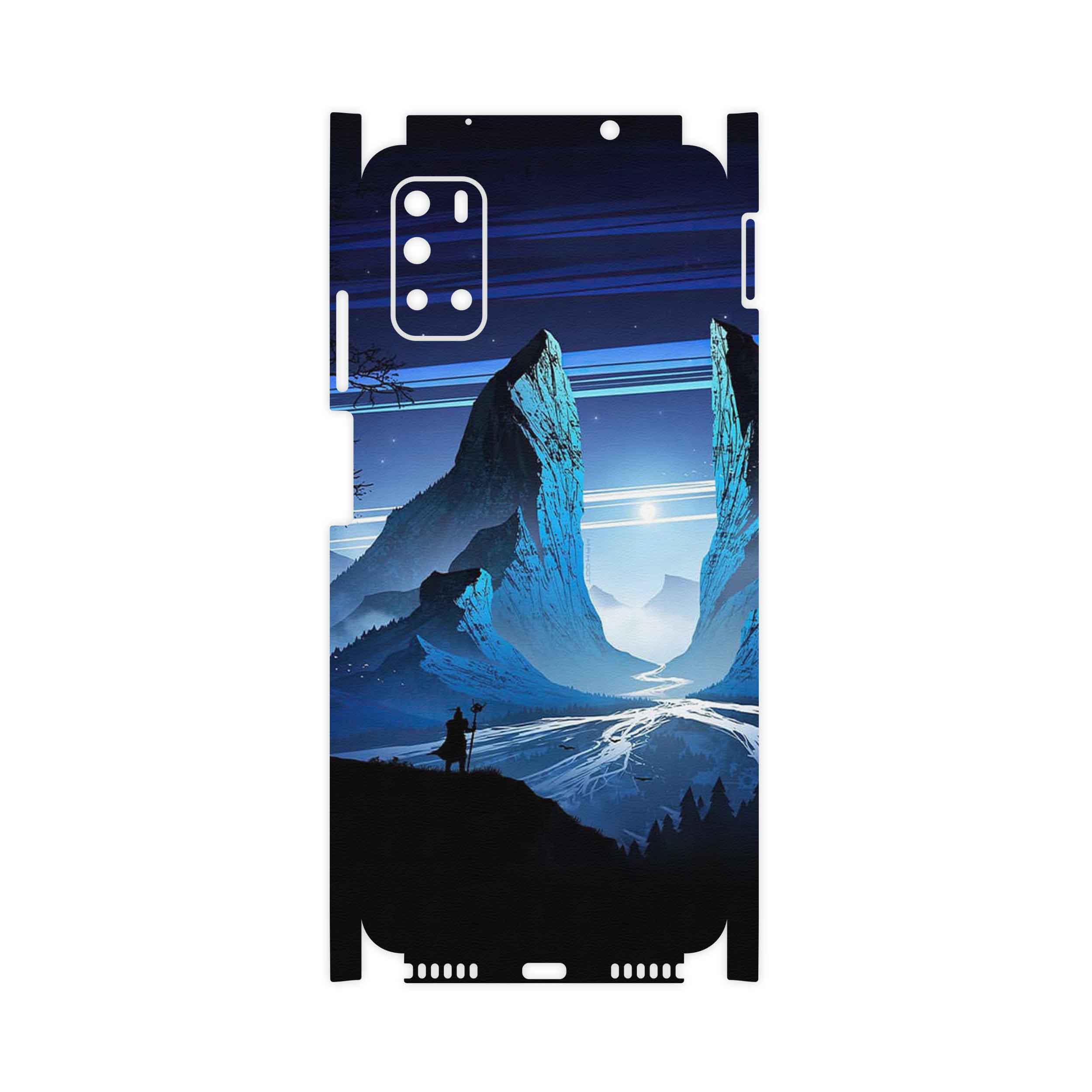 برچسب پوششی ماهوت مدل Blue Mountains Digital Art-FullSkin مناسب برای گوشی موبایل جی پلاس Z10