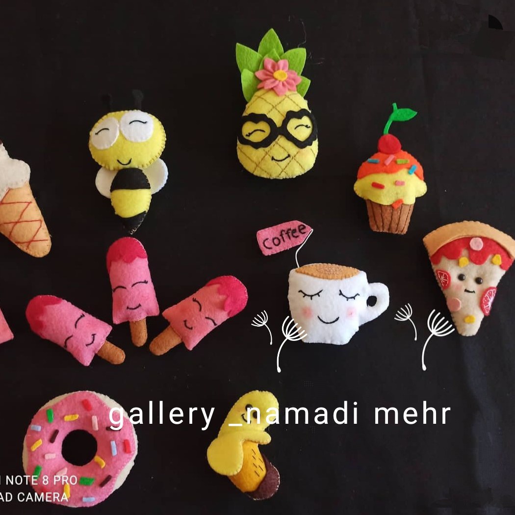مگنت نمدی