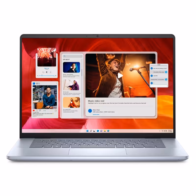 لپ تاپ 16 اینچی دل مدل Inspiron 16 Plus 7640 با پردازنده Core Ultra 7، رم 16GB، حافظه 1TB SSD و صفحه نمایش 2.5K 120Hz